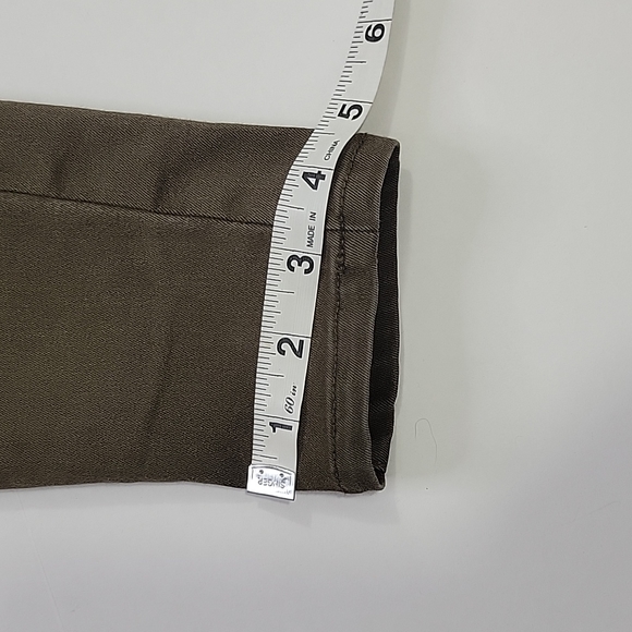 Zara Brown Moto Skinny Jeans SZ 2 - Picture 11 of 14